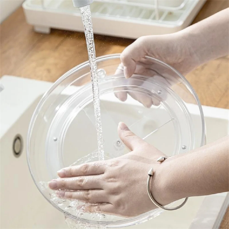 Turntable Organizer Multifunct - Travertine Tray Oval recensie en prijs