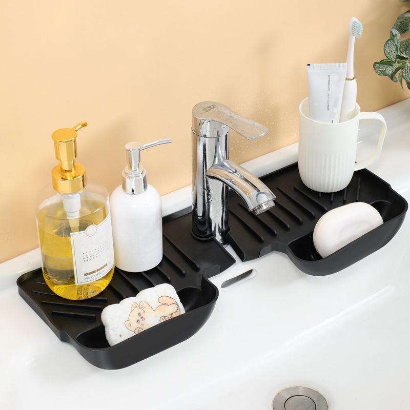 Silicone Faucet Mat for Kitche - Travertine Tray Oval recensie en prijs