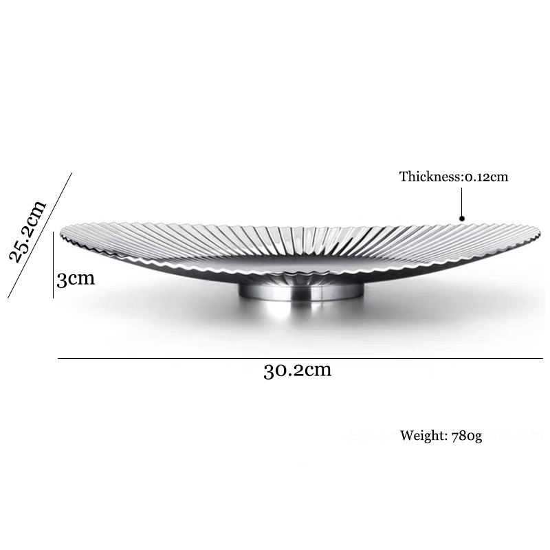 Nordic Luxury Stainless Steel  - Travertine Tray Oval recensie en prijs