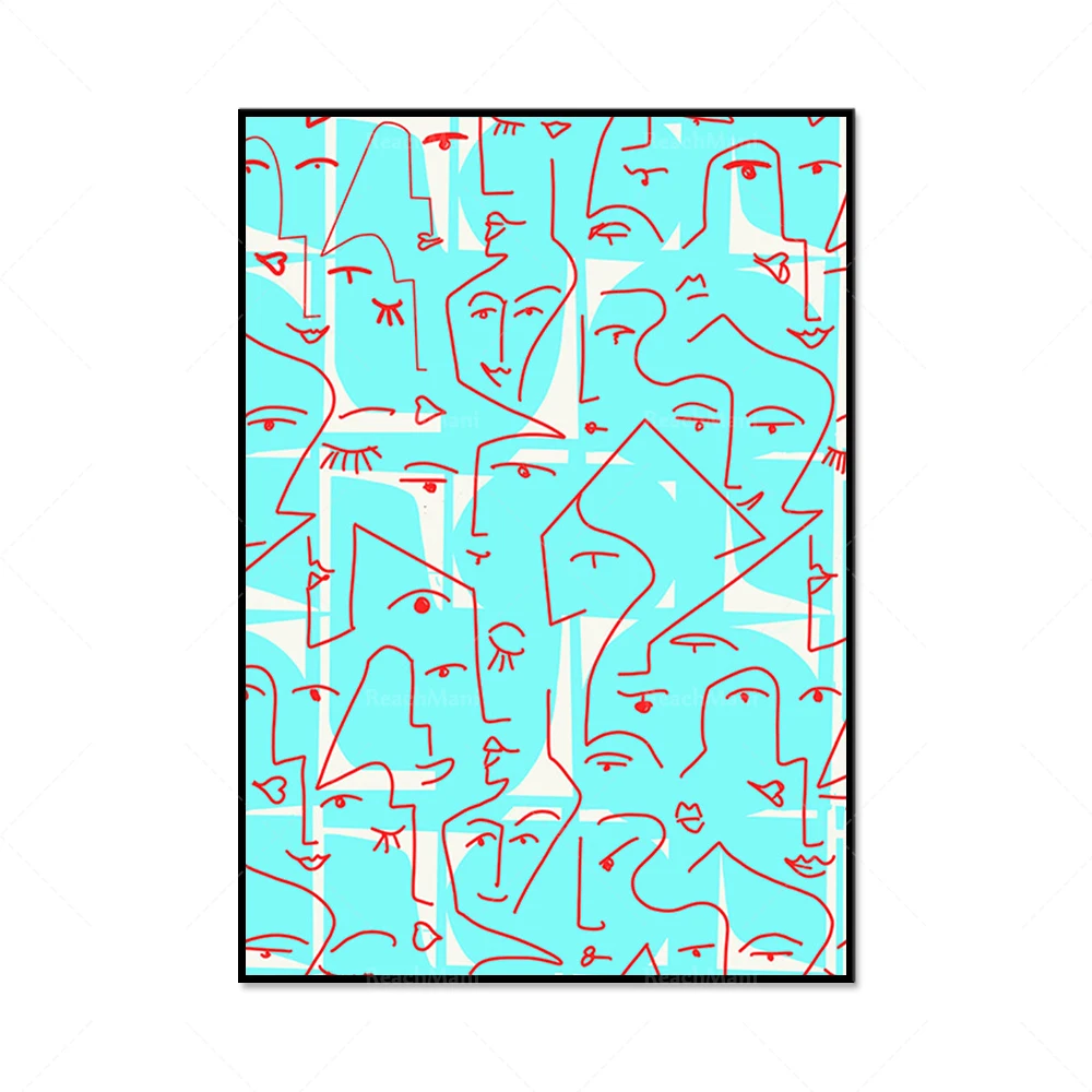 Portrait Graphic Sketch Art De - Interior Design Scandinavian recensie en prijs