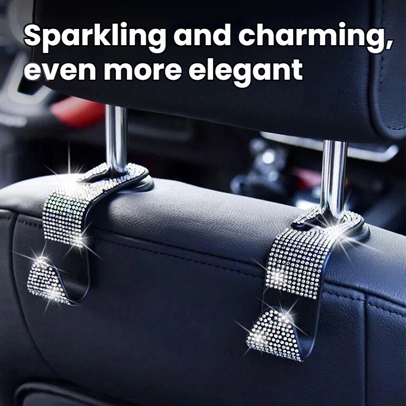 2 Rhinestone Car Seat Back Hoo - Interior Design Styles recensie en prijs