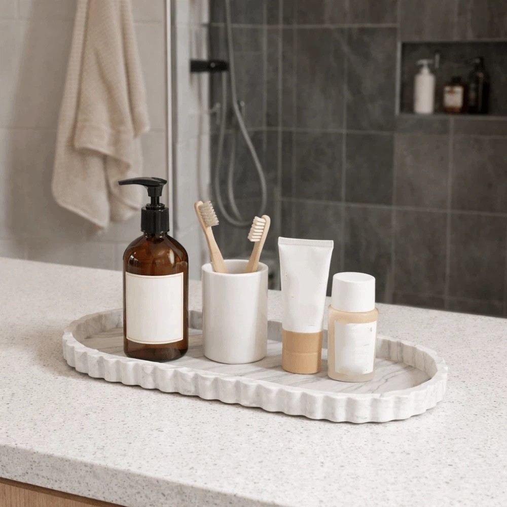 Multi-functional Silicone Oval - Travertine Tray Oval recensie en prijs