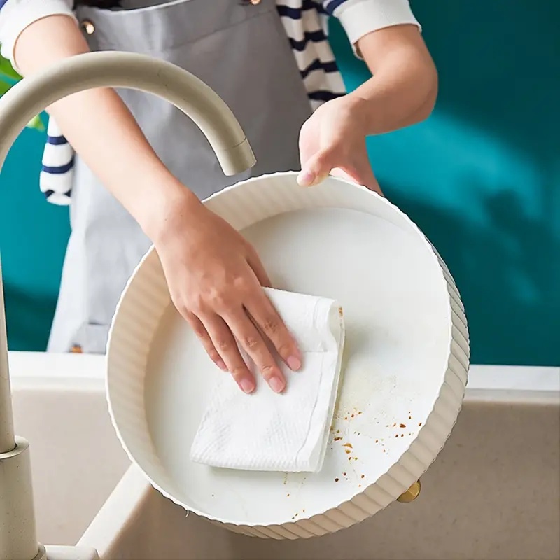 1pc Large Capacity 360-Degree  - Travertine Tray Oval recensie en prijs