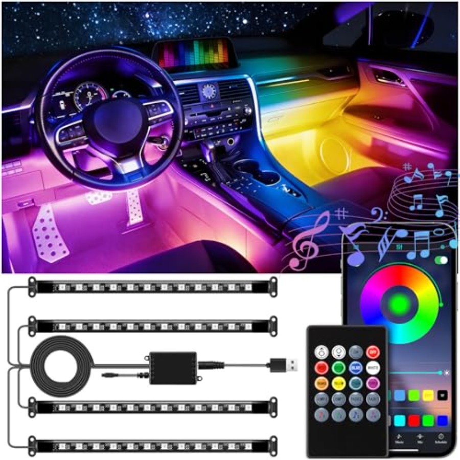 Interior Car LED Lights, Smart - Interior Design Apps recensie en prijs