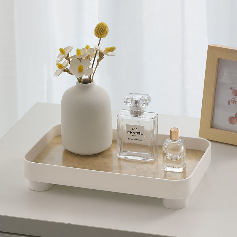 Wooden Desktop Storage Tray Pe - Travertine Tray Oval recensie en prijs