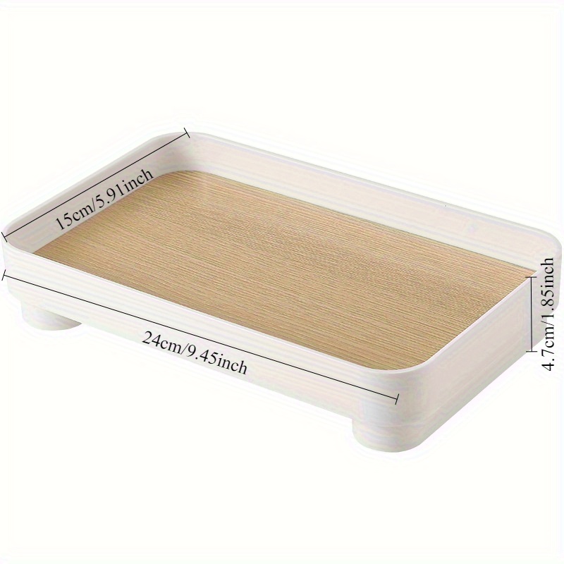 Wooden Desktop Storage Tray Pe - Travertine Tray Oval recensie en prijs