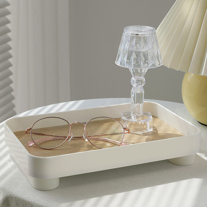 Wooden Desktop Storage Tray Pe - Travertine Tray Oval recensie en prijs