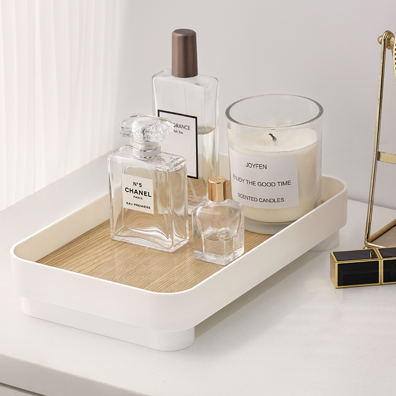 Wooden Desktop Storage Tray Pe - Travertine Tray Oval recensie en prijs