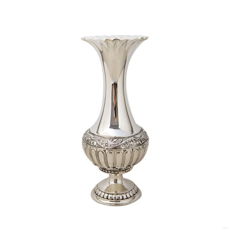 Geometric Embossed Metal Vases - Interior Design Scandinavian recensie en prijs