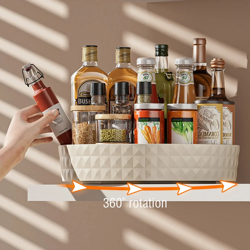 1Pc Kitchen Storage Spice Rack - Travertine Tray Oval recensie en prijs