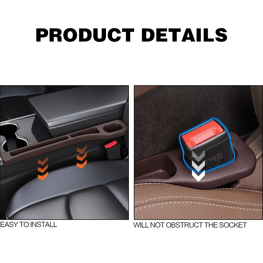 2PCS Car Seat Gap Filler Betwe - Interior Design Styles recensie en prijs