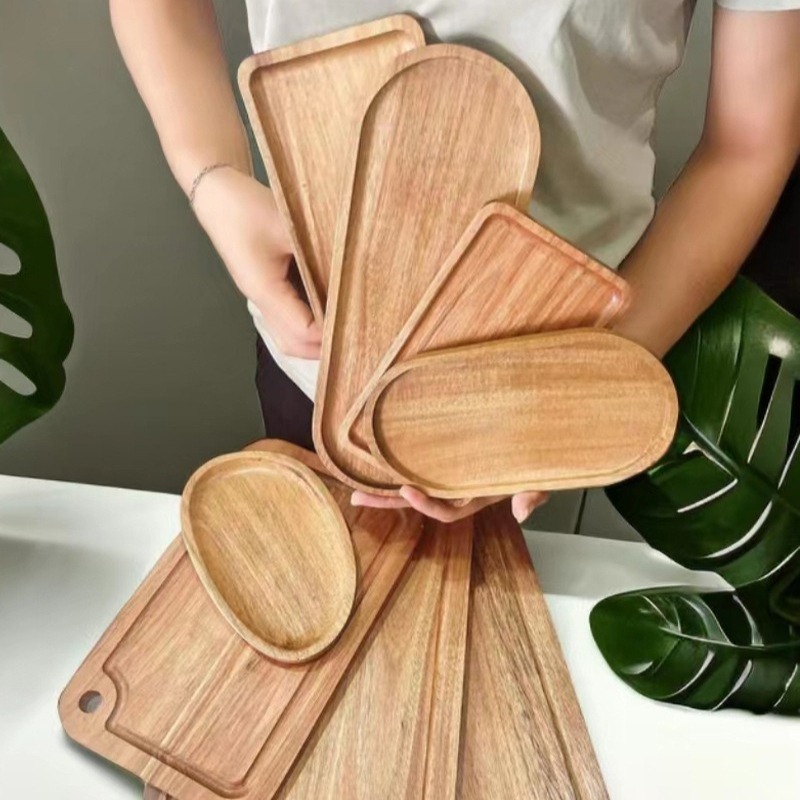 Wabi Sabi Style Acacia Wood De - Travertine Tray Oval recensie en prijs