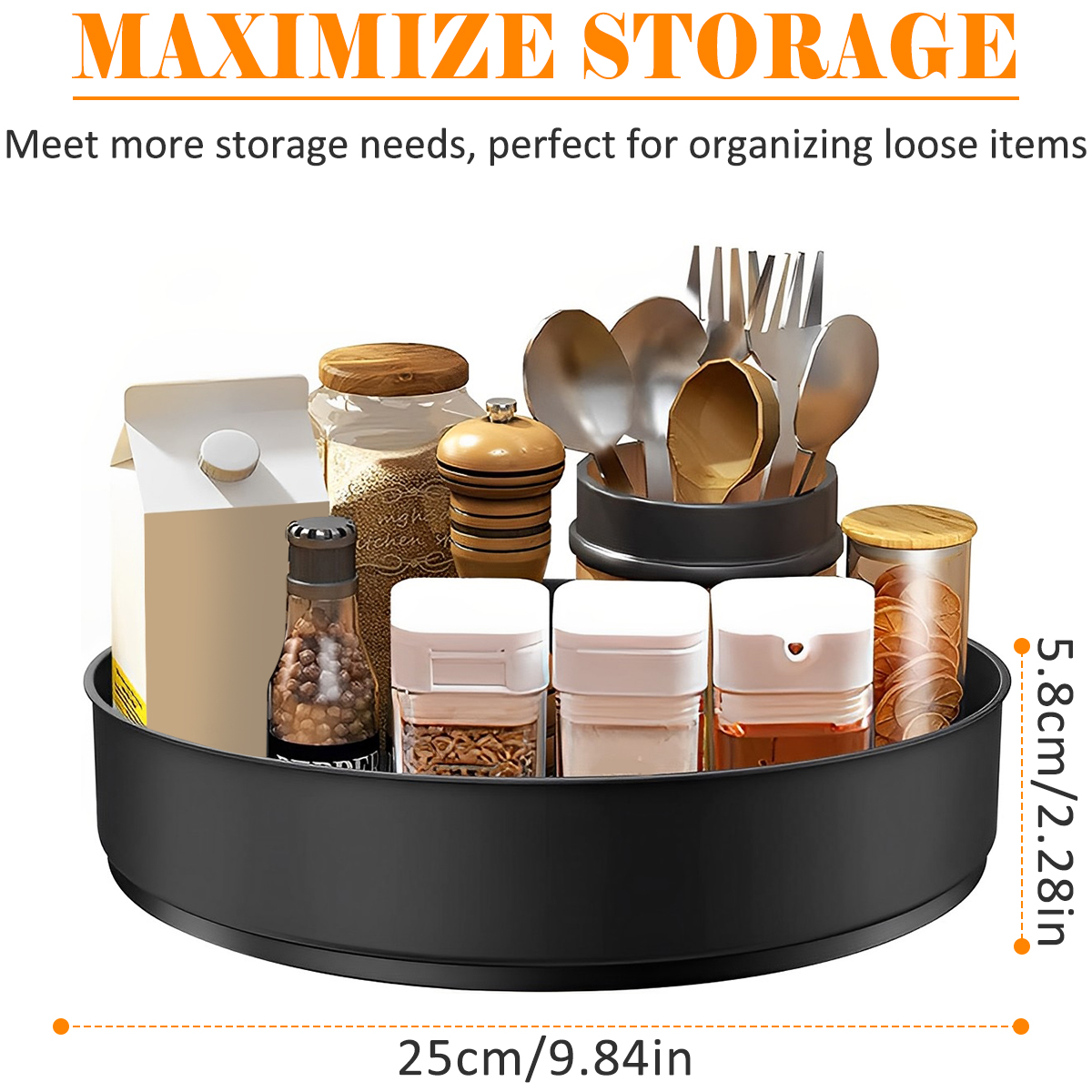 Stainless Steel Layer Turntabl - Travertine Tray Oval recensie en prijs